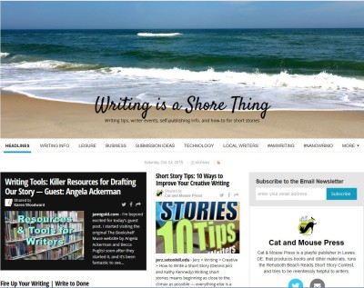 Online Newspaper with Writing Tips