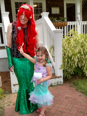 Mermaid in Rehoboth Bay signing